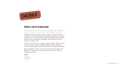 Desktop Screenshot of cakewalksf.com